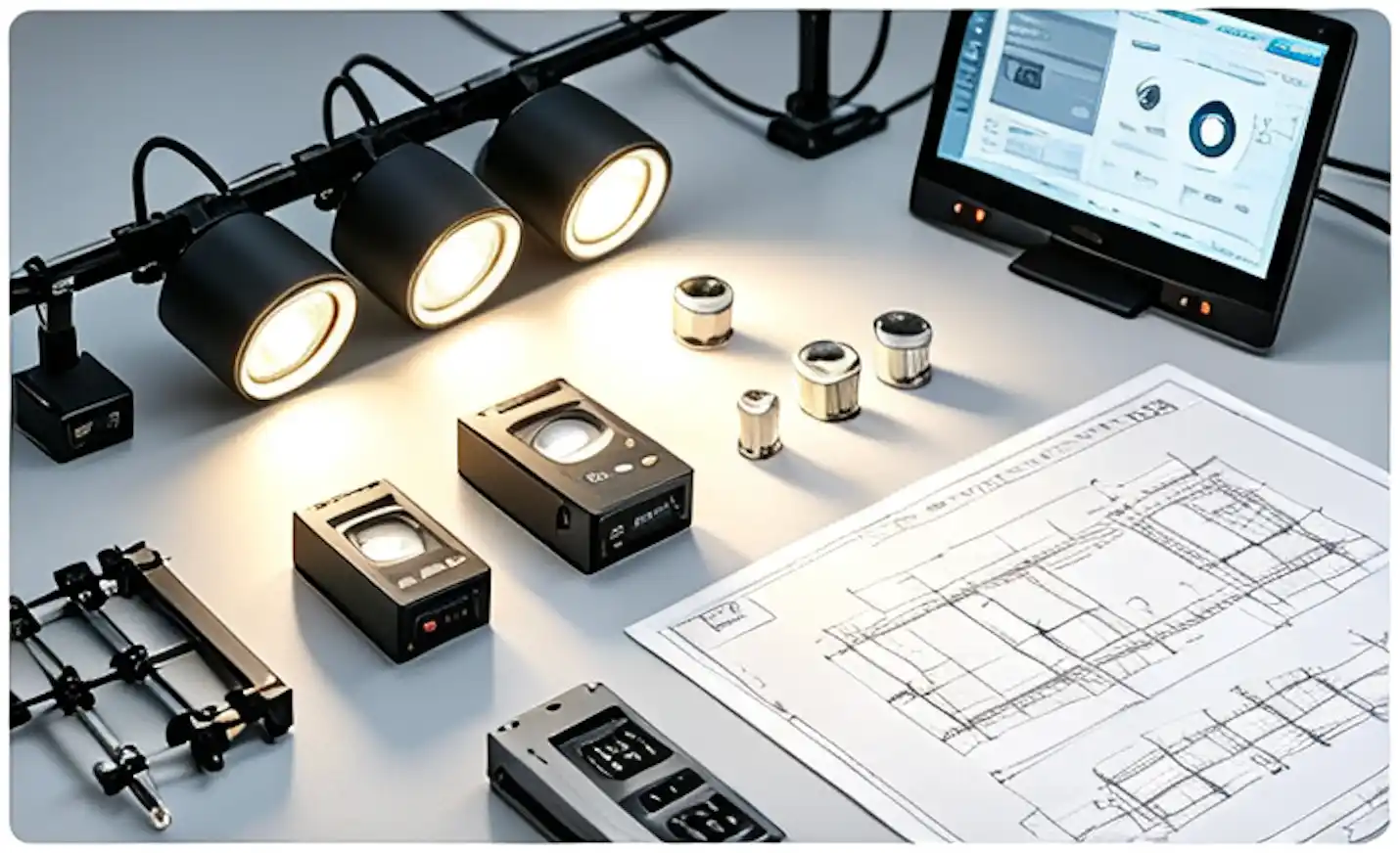 Lumin Light ISO 9001 quality control and optical testing for commercial lighting products